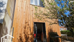Façade arrière bardage en bois