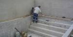 Réalisation d'un escalier maçonné
