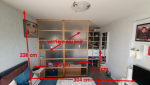 Avant – Ancienne séparation dans la chambre