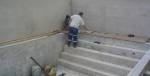 Réalisation d'un escalier maçonné