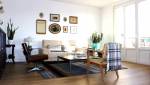 Relooking d'un salon dans un appartement près de Montbrison 