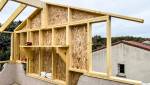 Ossature bois et surélévation