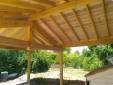 Ossature bois du carport