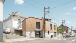 Surélévation d'une maison pour créer un commerce et deux logements à Vertou - Surélévation bois
