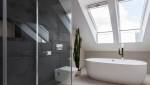 salle de bains sous les combles Le Chesnay