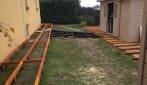 Terrasse bois aux formes courbes
