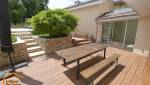 Création d'une terrasse paysagée