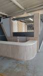 Comptoir arrondi 