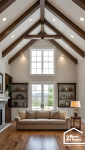 idee-deco-plafond-cathedrale-bois