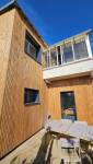 Isolation extérieure de façade avec bardage bois - Nantes 44