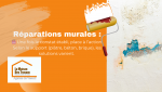Réparations murales, Plâtre, brique ou béton ? Adoptez la solution adaptée à chaque mur grâce à une réparation sur mesure menée par des pros du bâtiment.