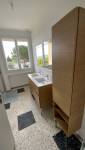 Installation des équipement vasque et mobilier SDE rez-de-chaussée à Voulangis (77580)