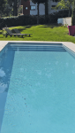 Piscine encastré en beton sur Biarritz
