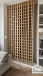 Panneaux décoratifs acoustiques dans un salon moderne
