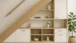 Etagères et rangements sous escaliers
