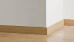 Plinthe fine chêne clair accord parquet