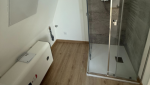 Salle de douche rénovée 