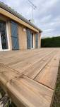 Aménagement de terrasse en pin douglas - Montauban 82