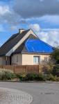 Début du chantier de surélévation de maison à Chartres-de-Bretagne