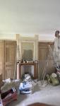 Restauration des boiseries afin de conserver le cachet de la maison 