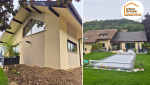  création extension Douvaine, agrandissement maison Haute-Savoie, projet extension moderne, rénovation extérieure Bassin Genevois, maison lumineuse rénovation