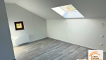 combles transformés en appartement, création chambre et salon, dressing sur mesure bois, travaux d’isolation Queige, courtier en rénovation Savoie