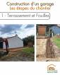 Construction de garage avec travaux de terrassement - Pornic 44210