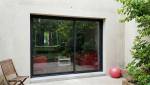 Baie vitrée deux vantaux