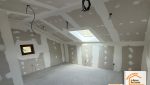  La Maison des Travaux Albertville, aménagement intérieur Savoie, rénovation combles 80m2, éclairage LED moderne, projet clé en main Moûtiers
