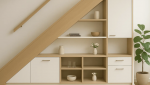 Etagères et rangements sous escaliers