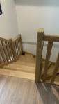 Escalier finalisé – Finition soignée par La Maison Des Travaux Bruz
