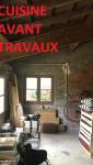 Rénovation d’un ancien atelier en cuisine moderne à Saint-André-les-Vergers avant