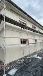 chantier en cours avec facade