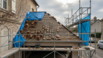 Rénovation de toiture à Saintes.