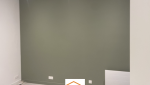 Levallois_20m2_04_local-pro_mur-accent_vert_radiateur