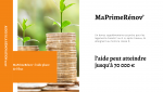 MaPrimeRénov’ 2026 peut atteindre jusqu’à 70 000 € pour des rénovations énergétiques globales. Informez-vous sur les conditions pour en bénéficier.