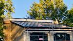Suite à l'agrandissement d'une maison à Houdan pose d'une toiture en zinc
