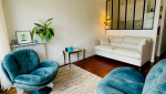 appartement en cabinet de psychothérapie accueillant à Paris