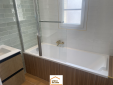 Salle de bain relookée à Colombes