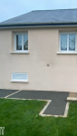 Terrasse avant construction à Redon