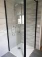 Rénovation de salle de bain avec pose d'une cabine de douche moderne - La Farlède 83210