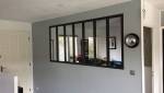 Installation d'une verrière intérieure 