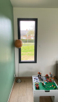Fenêtre vue sur le jardin