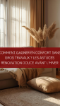 Astuces rénovation douce hiver Morbihan
