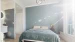 Rénovation d’appartement à Le Portel : la chambre et la salle de bain