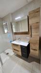 Installation meuble vasque accolé au muret et près de la douche à l'italienne à Torcy (77200)