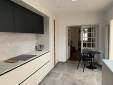Sol de cuisine en carrelage grand format