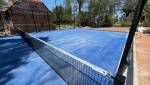 détail du terrain de padel