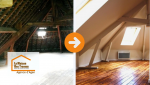 👉 Découvrez la transformation spectaculaire d’un grenier sombre en pièce lumineuse et chaleureuse. Un avant/après bluffant orchestré par La Maison Des Travaux Agen.