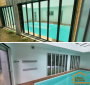 Construction d'une piscine couverte dans une extension avec ses larges baies - Nantes 44